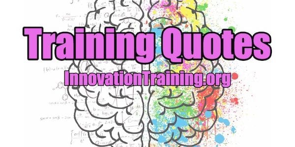 Training Quotes - Innovation Training | Design Thinking Workshops