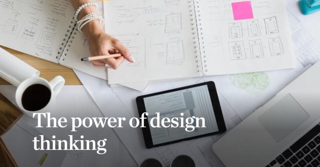 The Power of Design Thinking. Image Courtesy of McKinsey.