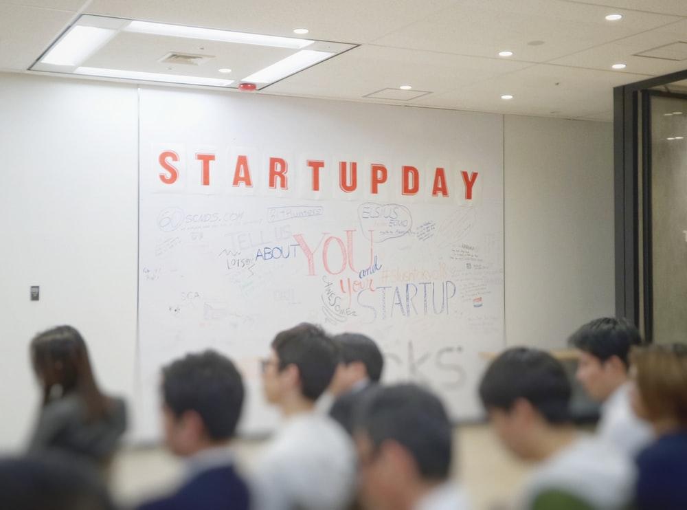 people inside Startupday room