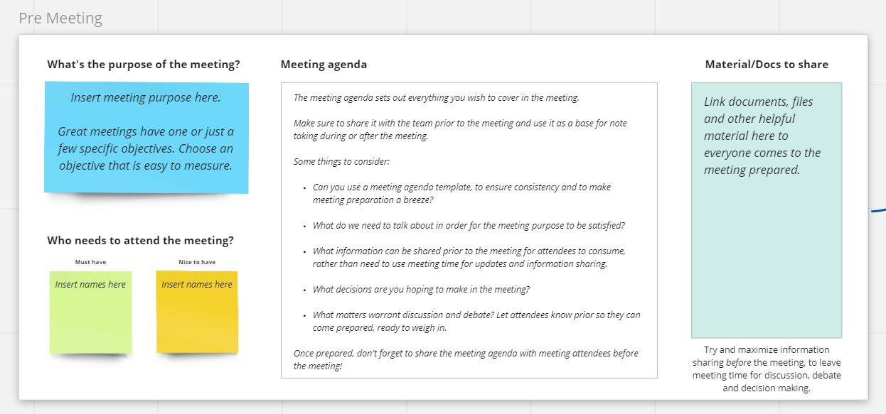 Vital Meeting Strategy Framework