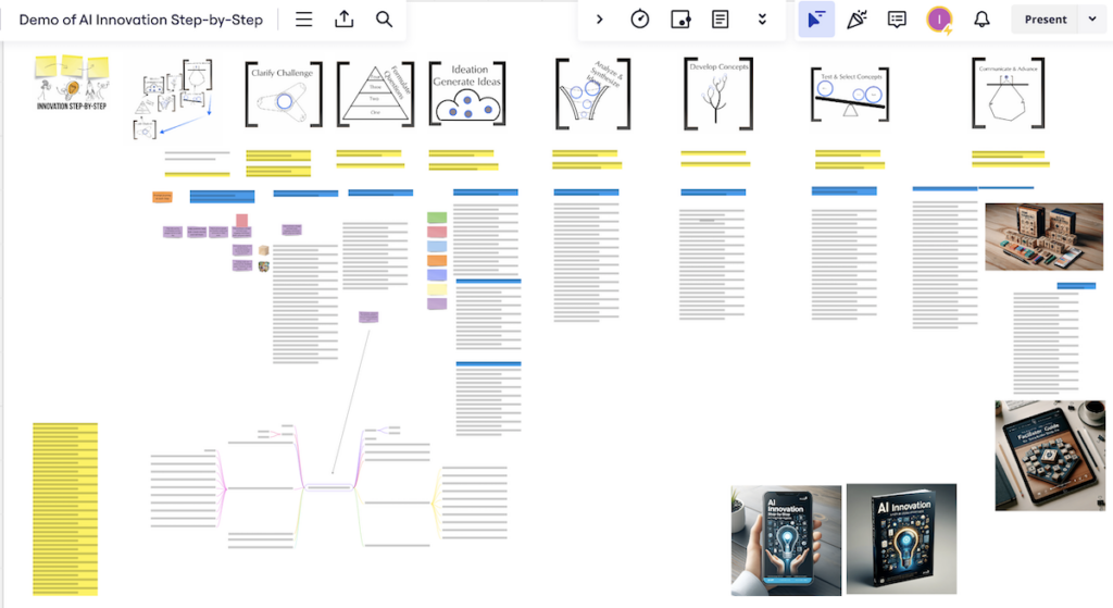AI Innovation Workshop Design Thinking Design Sprint Process