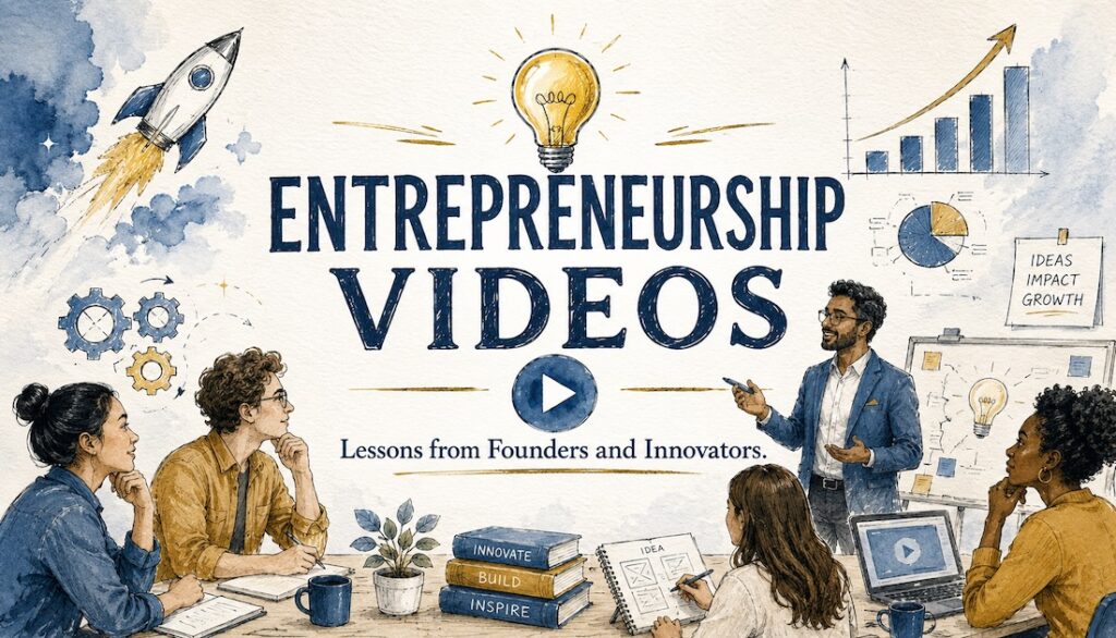 Best Entrepreneurship Videos Lessons from Founders and Innovators