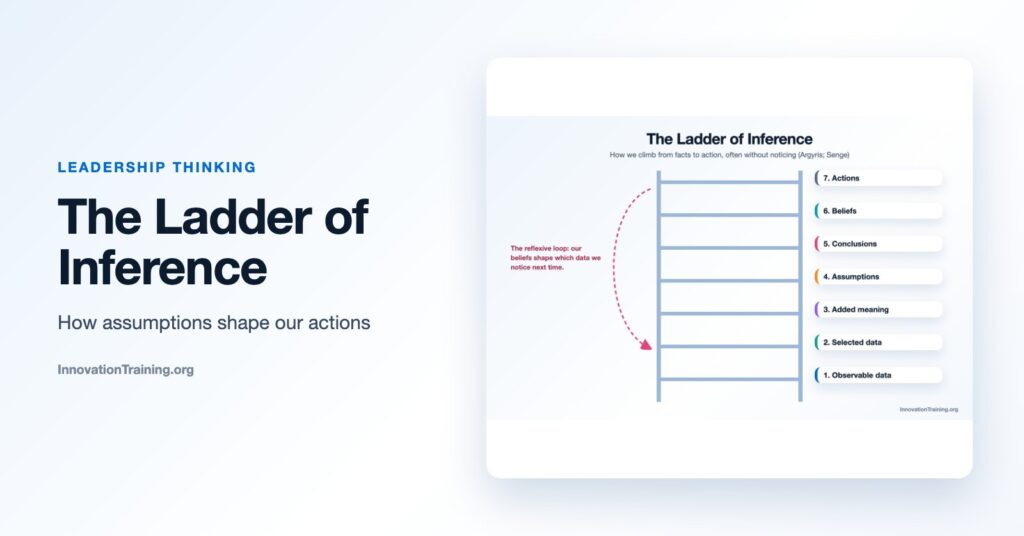 The Ladder of Inference: How Assumptions Shape Our Actions