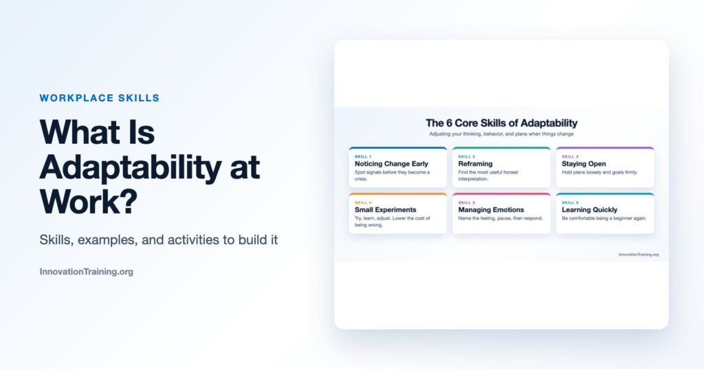 What Is Adaptability at Work? Skills, Examples, and How to Build It